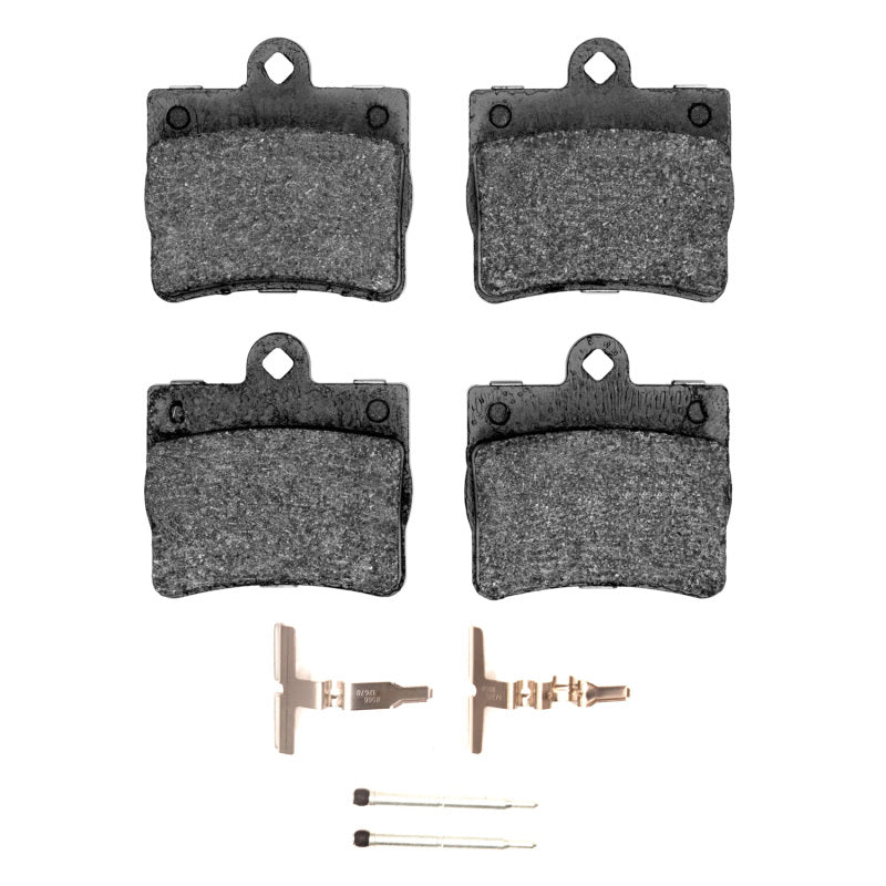 DFC 94-98 Mercedes-Benz C220 Rear 5000 Advanced Low Metallic Brake Pads and Hardware Kit