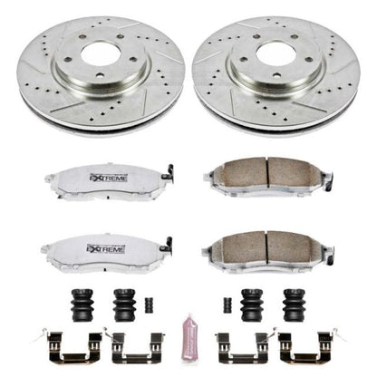 PowerStop Power Stop 03-04 Infiniti M45 Front Z26 Street Warrior Brake Kit