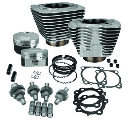 S&S Cycle 00-21 Sportster Models 1200cc to 1250cc Hooligan Kit - Silver