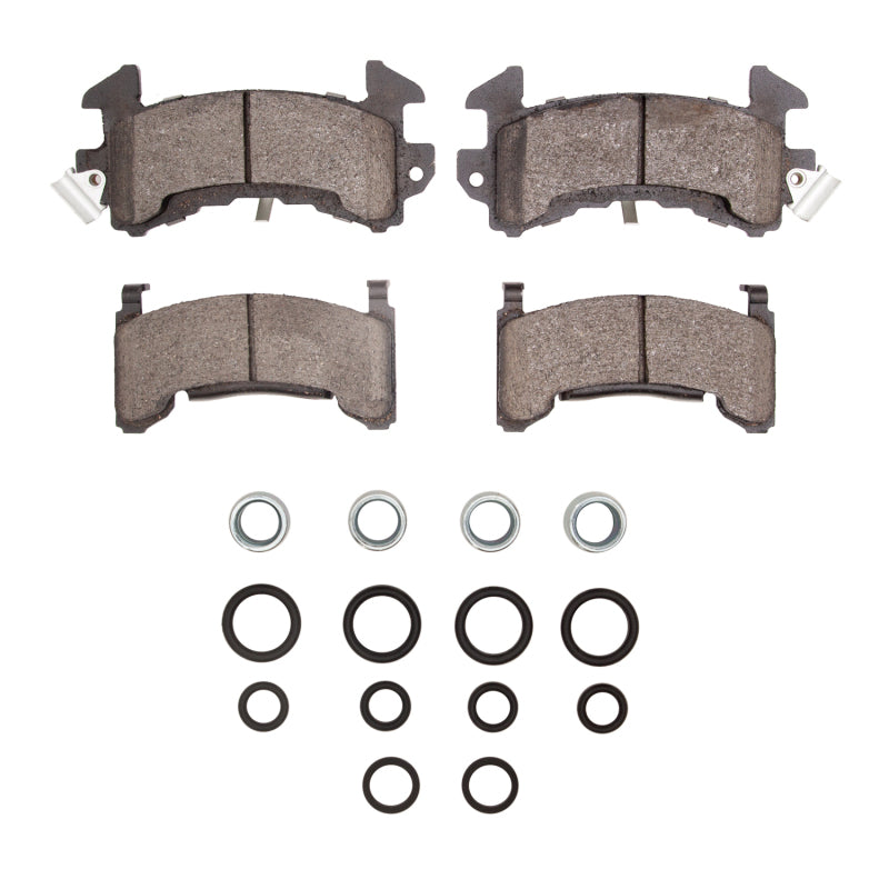 DFC 78-85 Buick Estate Wagon Rear 4000 HybriDynamic Brake Pads and Hardware Kit