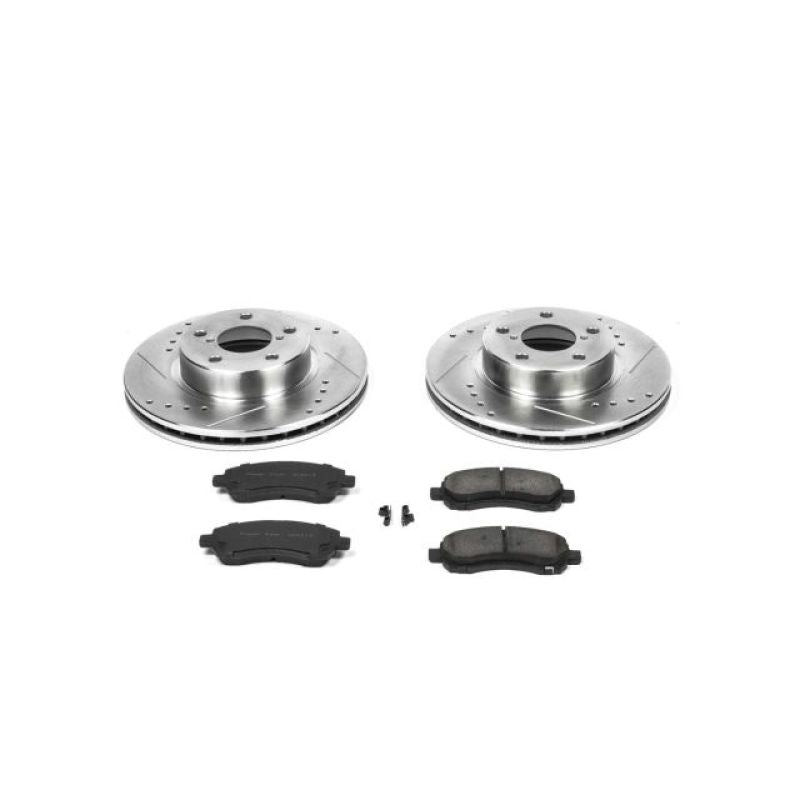 PowerStop Power Stop 97-01 Subaru Impreza Front Z23 Evolution Sport Brake Kit