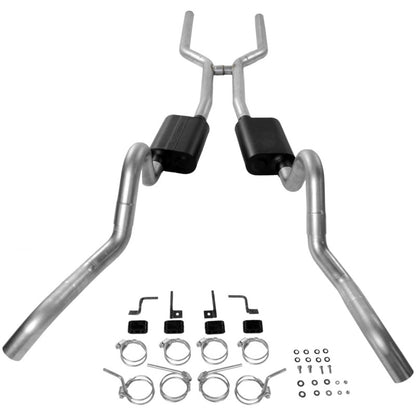 Flowmaster 64-67 GM A-BODY 3in. American Thunder SS Crossmember-Back Exhaust System