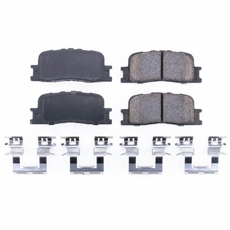 PowerStop Power Stop 02-03 Lexus ES300 Rear Z17 Evolution Ceramic Brake Pads w/Hardware