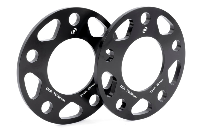 Dinan Wheel Spacers - 5x120 - 72.6mm CB - 8mm Thick (Set of 2)