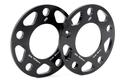Dinan Wheel Spacers - 5x120 - 72.6mm CB - 8mm Thick (Set of 2)
