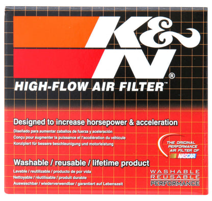 K&N Engineering K&N 1-3/4in FLG 4 X 2-7/8in B 3 X 2in T 2-3/4in L Universal Clamp-On Air Filter
