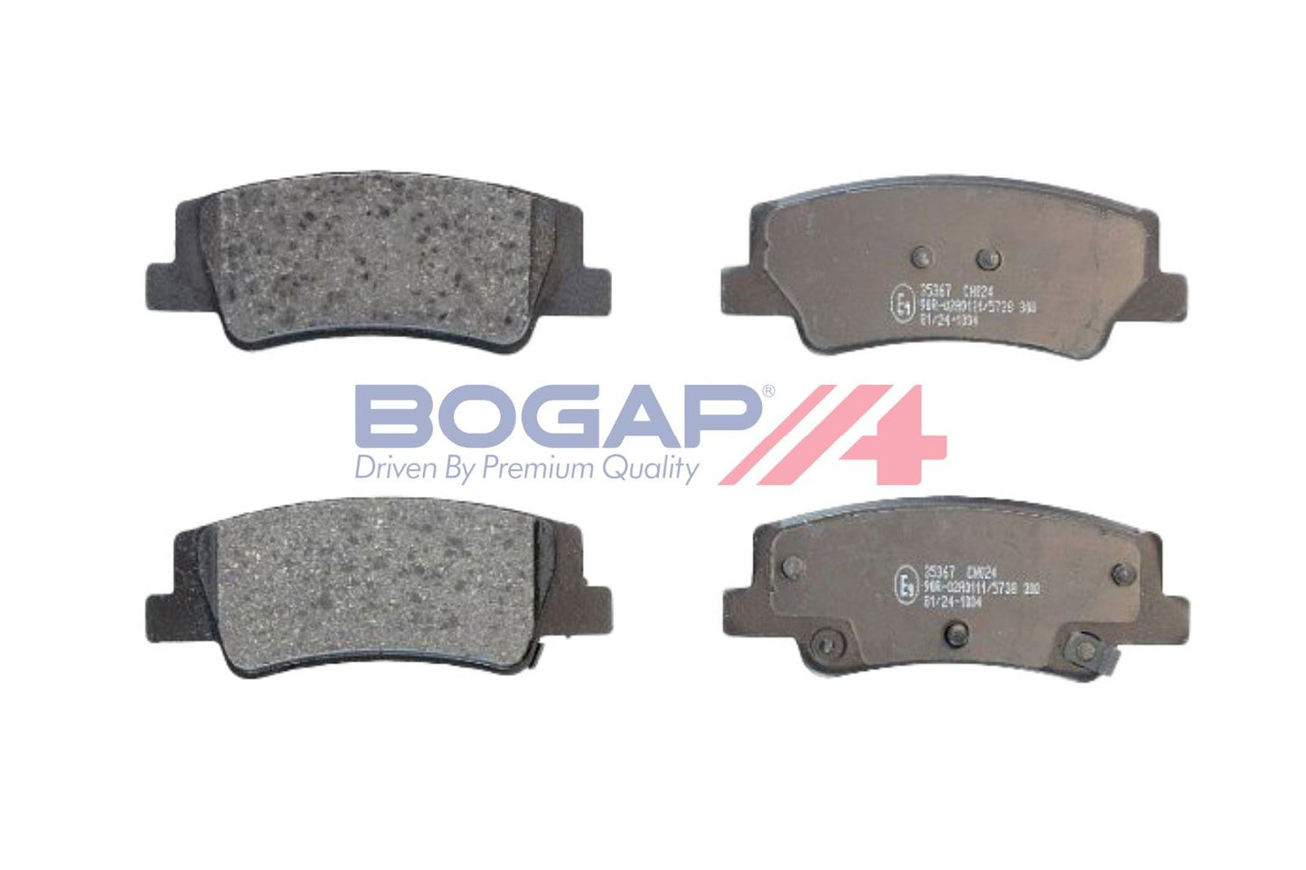 BOGAP Y8210265 Brake Pad Set, Disc Brake | ML Performance Car Parts