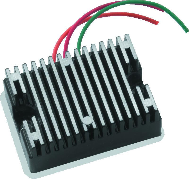 TwinPower Twin Power 65-69 FL 65-77 XL Voltage Regulator Black Replaces H-D 74510-64 12V Generator Type