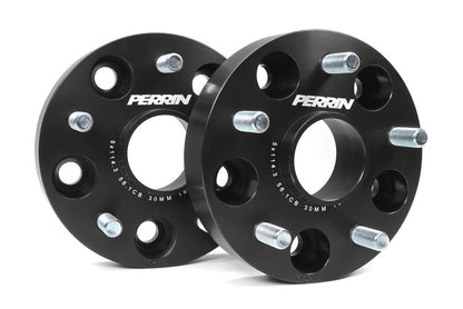 Perrin Performance PERRIN Subaru 30mm Wheel Spacers 5x114.3 BP w/56mm Hub - Black