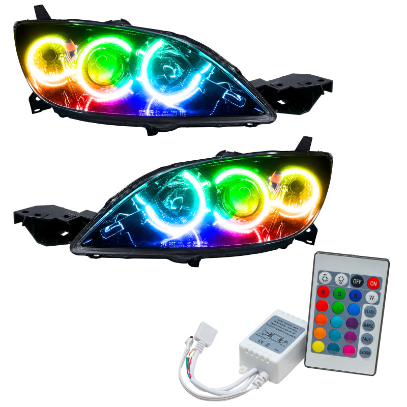 ORACLE Lighting Oracle 04-09 Mazda 3 SMD HL - 4DR - Halogen Style - ColorSHIFT w/ Simple Controller