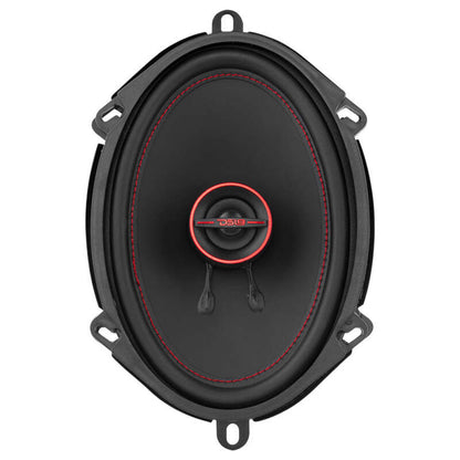 DS18 5x7in 50 Watts RMS 4 ohm 2-Way Coaxial Speaker System Universal Fit
