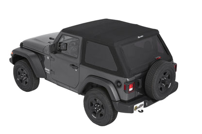 Bestop 18-26 Jeep Wrangler JL 2-Door Trektop (Premium Black Twill)