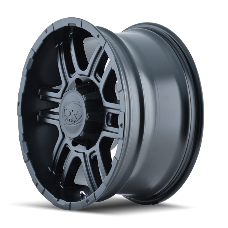 ION Wheels ION Type 179 16x8 / 5x127 BP / 10mm Offset / 83.82mm Hub Matte Black Wheel