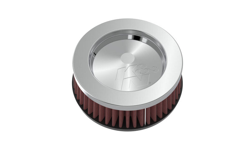 K&N Engineering K&N Universal Round Clamp-On Air Filter 2in. Flange / 5-3/8in. OD / 2in. Height