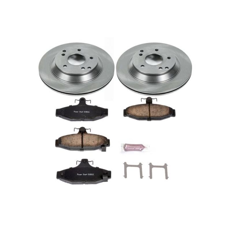 PowerStop Power Stop 88-96 Chevrolet Corvette Rear Autospecialty Brake Kit
