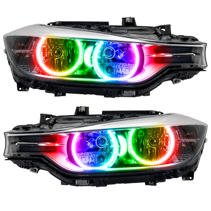 ORACLE Lighting Oracle 12-13 BMW 3/328 Halo Kit - ColorSHIFT