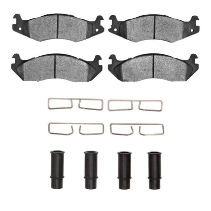 R1 Concepts R1 82-92 American Motors Concord Front Super Duty Brake Pads & Hardware Kit