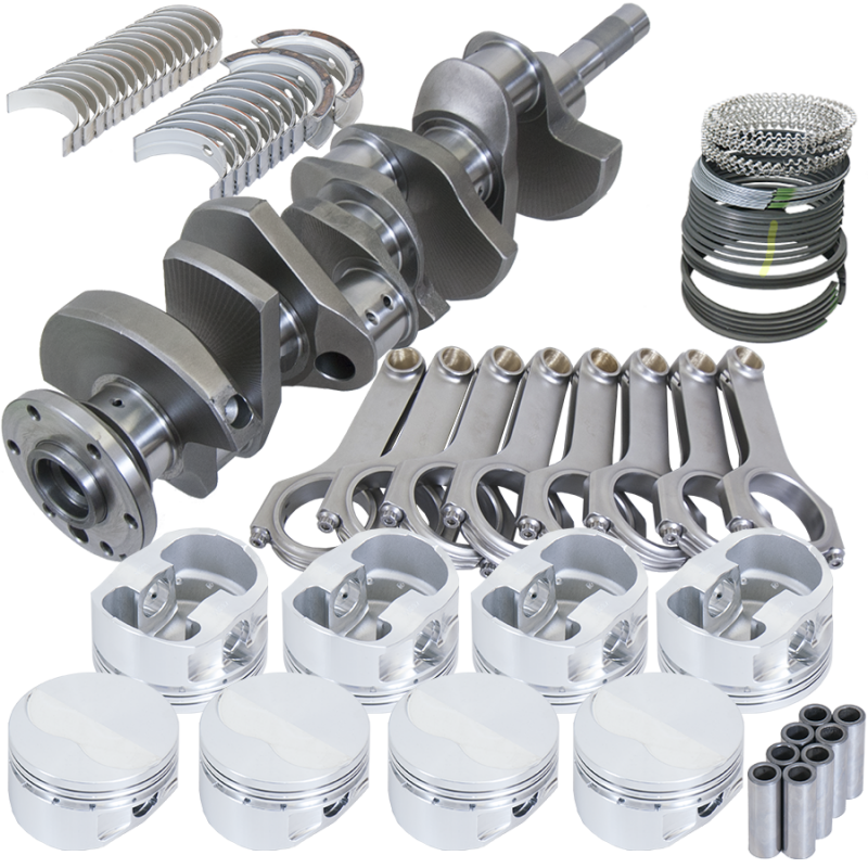 Eagle Ford FE 3.980in Crank 6.490in H-Beam Forged 4032 -6.2cc 4.175in Pistons Rotating Assembly