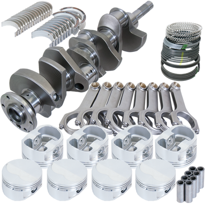 Eagle Ford FE 3.980in Crank 6.490in H-Beam Forged 4032 -6.2cc 4.175in Pistons Rotating Assembly