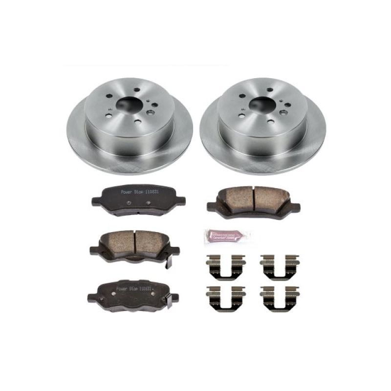 PowerStop Power Stop 09-16 Toyota Venza Rear Autospecialty Brake Kit