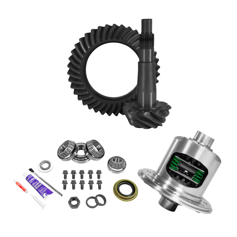 Yukon Gear & Axle Yukon Gear 8.25in/213mm CHY 3.91 Rear Ring & Pinion Install Kit 29 Spline Positraction