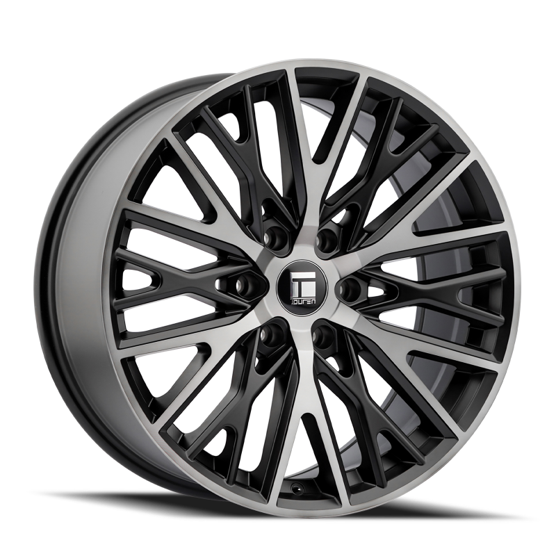 Touren 3291 TR91 20x9 / 6x120 BP / 30mm Offset / 66.9mm Hub Matte Black Brushed w/ Dark Wheel