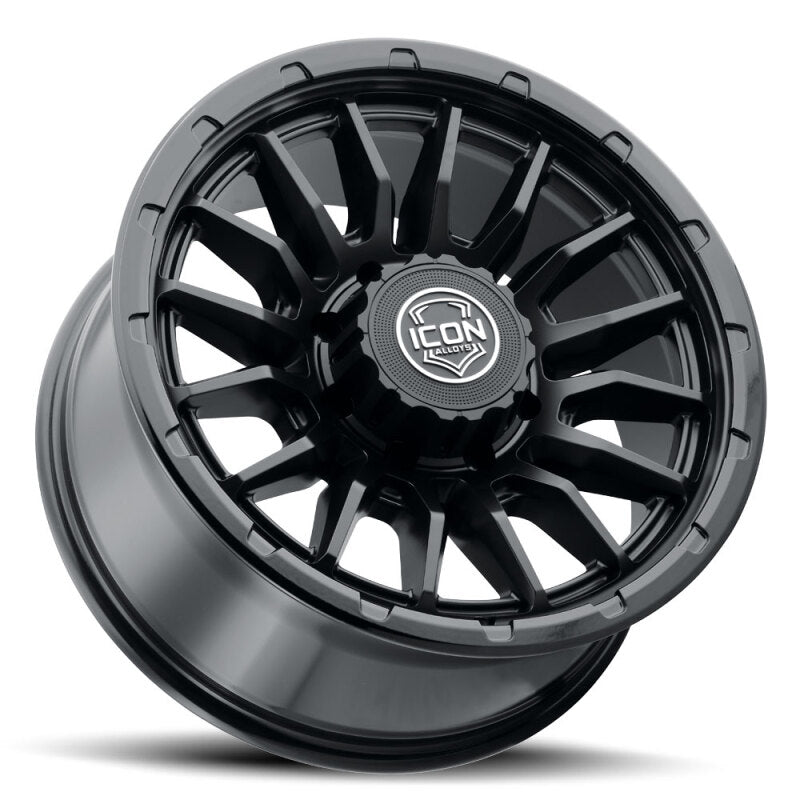 ICON Alloys Cajon 20x9 / 8x6.5 / 12mm / 5.5in BS Double Black Wheel