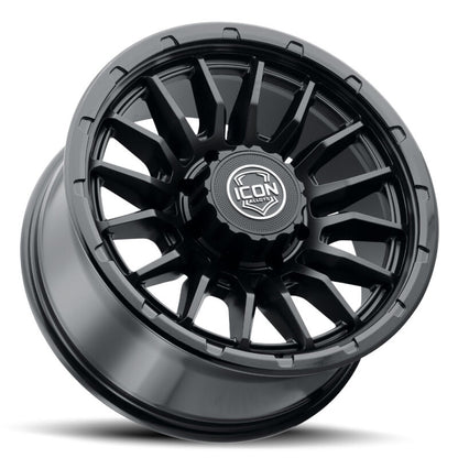 ICON Alloys Cajon 20x9 / 8x6.5 / 12mm / 5.5in BS Double Black Wheel