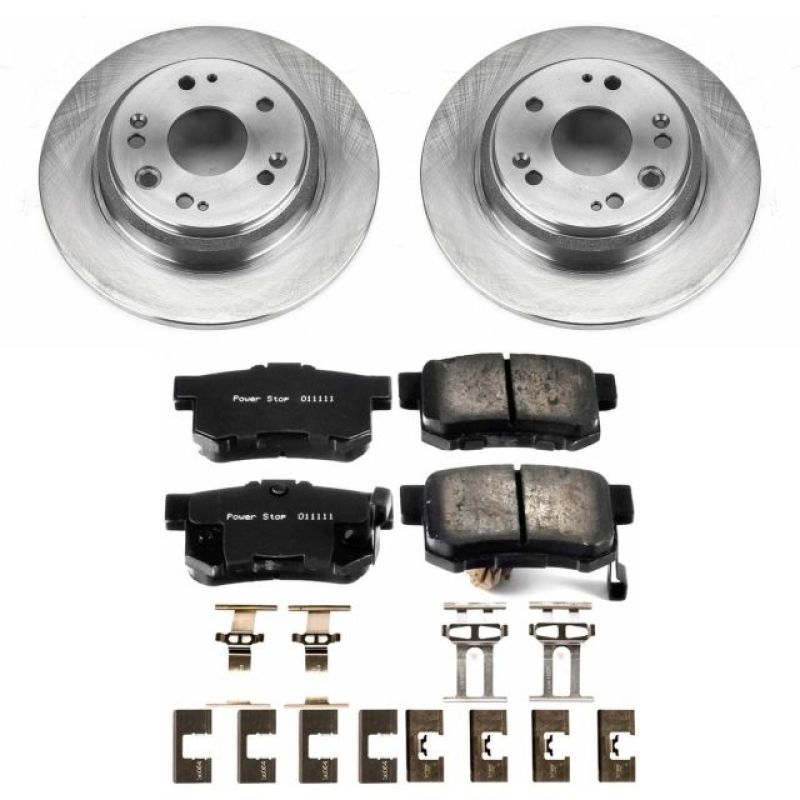 PowerStop Power Stop 02-04 Acura RL Rear Autospecialty Brake Kit