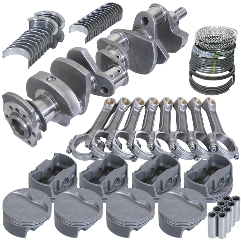 Eagle Chevy LT1350 1Pc 3.750in Crank 6.000in I-Beam Rods -5cc 4.060in Pistons Rotating Assembly
