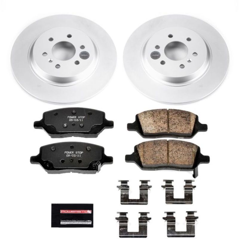 PowerStop Power Stop 14-17 Mobility Ventures MV-1 Rear Z17 Evolution Geomet Coated Brake Kit