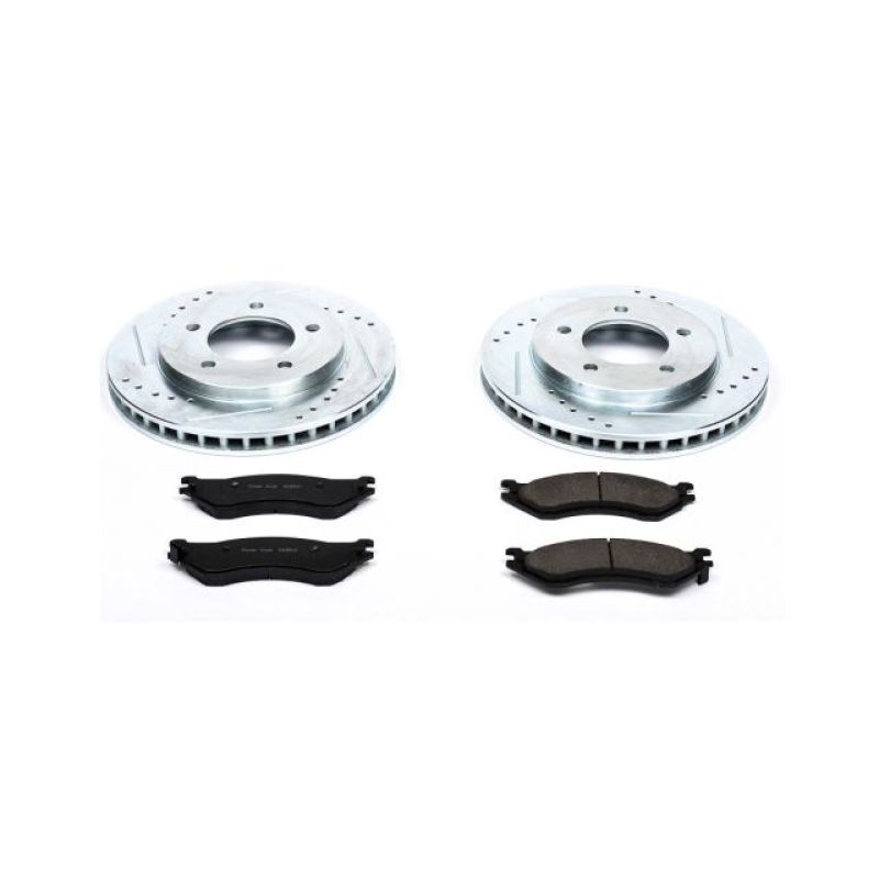PowerStop Power Stop 97-02 Ford Expedition Front Z23 Evolution Sport Brake Kit