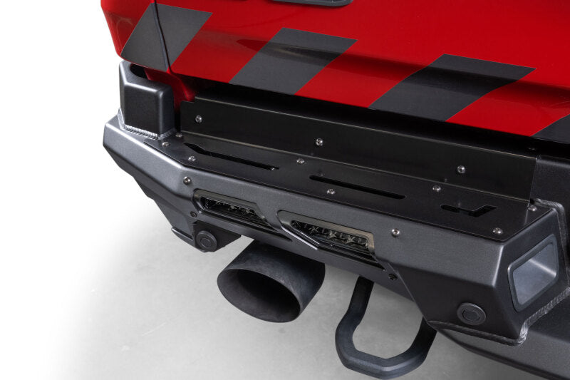 Addictive Desert Designs2025 Ram RHO Phantom Rear Bumper - Hammer Black Powder Coat