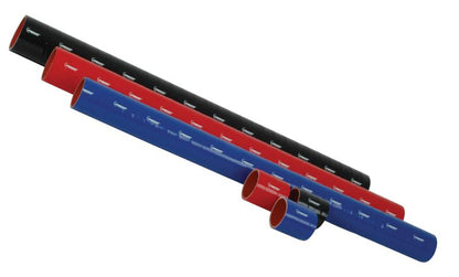 Vibrant 4 Ply Reinforced Silicone Straight Hose Coupling - 4in I.D. x 3in long (BLACK)