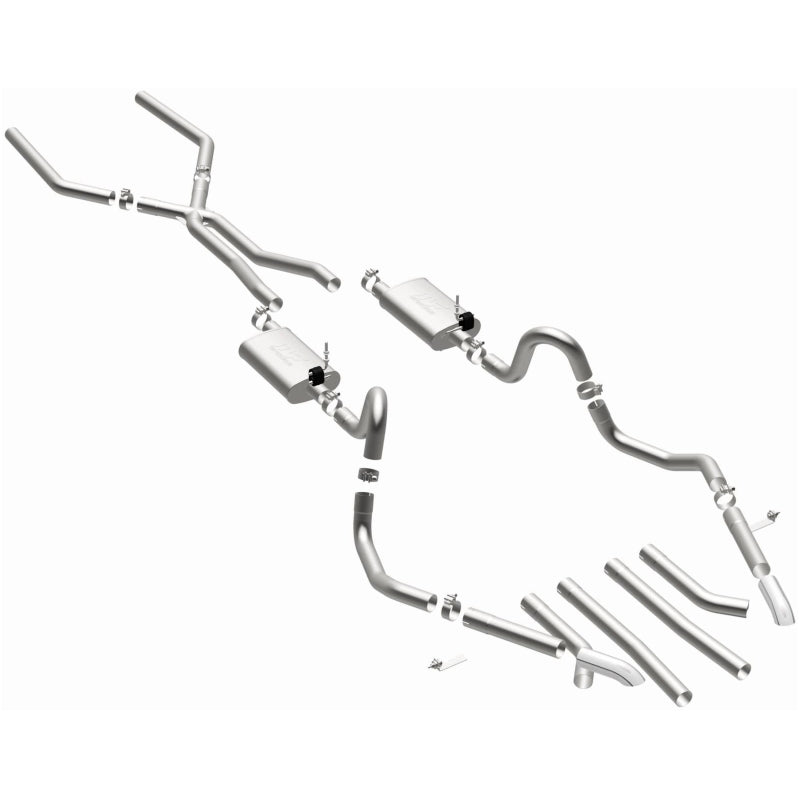 MagnaFlow Sys Cat-Back 68-72 GM A-Body Chevelle et