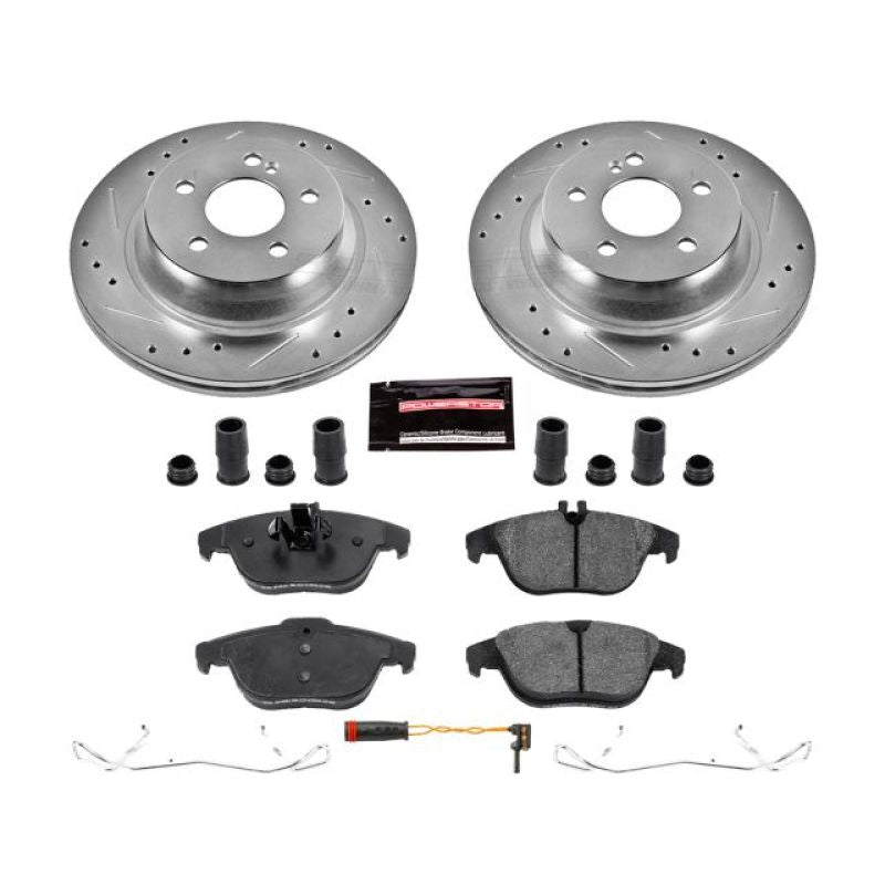 PowerStop Power Stop 13-15 Mercedes-Benz GLK250 Rear Z23 Evolution Sport Brake Kit