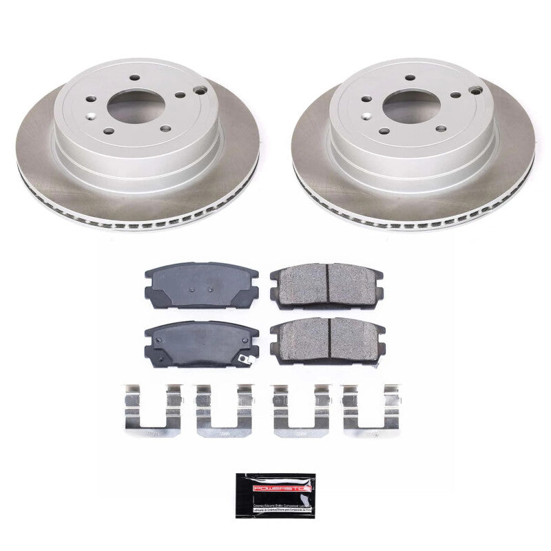 PowerStop Power Stop 07-09 Suzuki XL-7 Rear Semi-Coated Rotor Kit