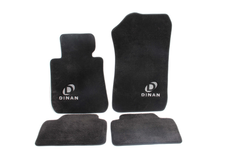 Dinan 10-15 BMW 750Li xDrive Signature Floor Mats - Black w/ Silver Logo - Set of 4