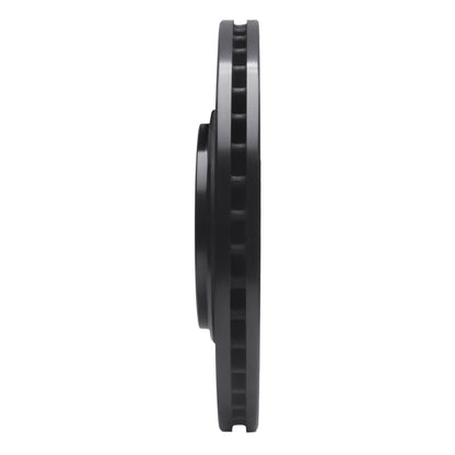 R1 Concepts R1 17-20 Acura MDX Front Right Drilled & Slotted Black Brake Rotor