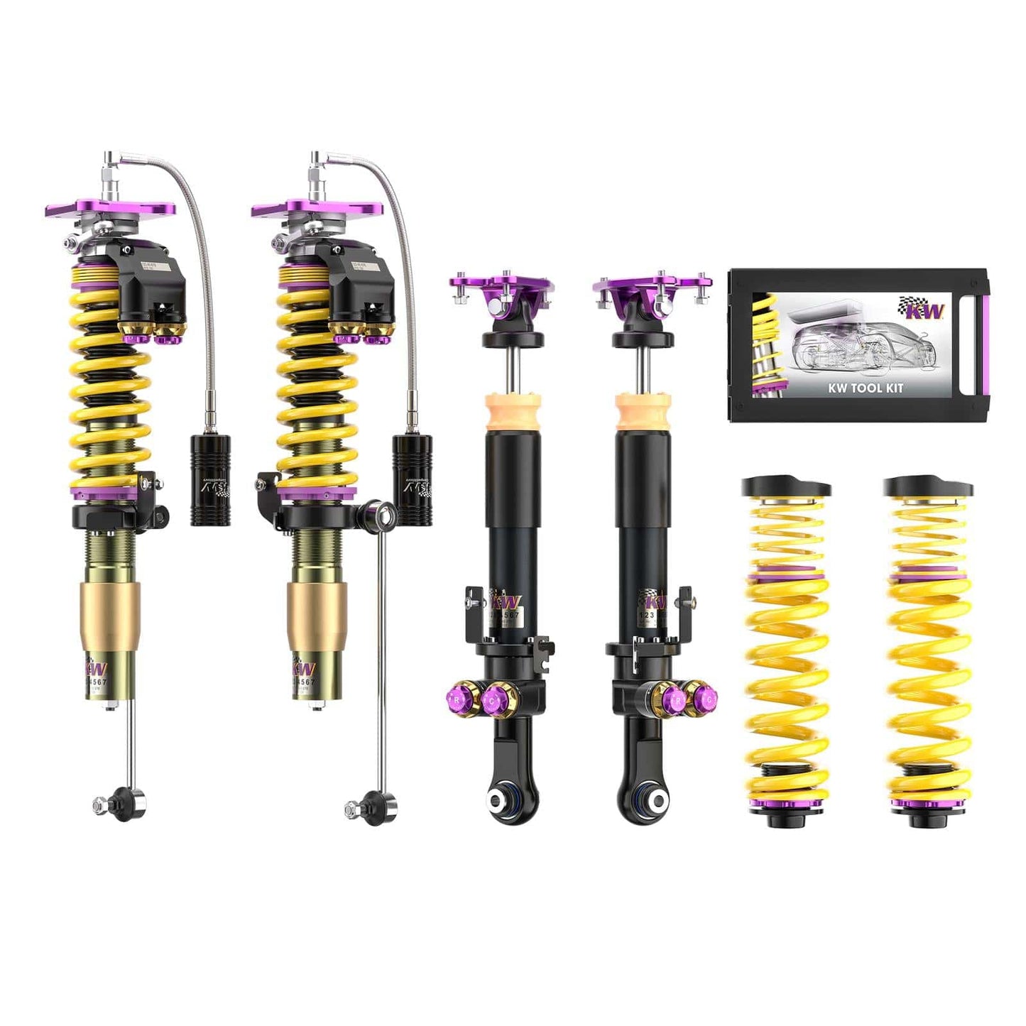 KW 30901200EB BMW G80 G87 Variant 5 Clubsport Coilover Kit - With EDC Delete (Inc. M2, M3 Competition & M4 Competition)