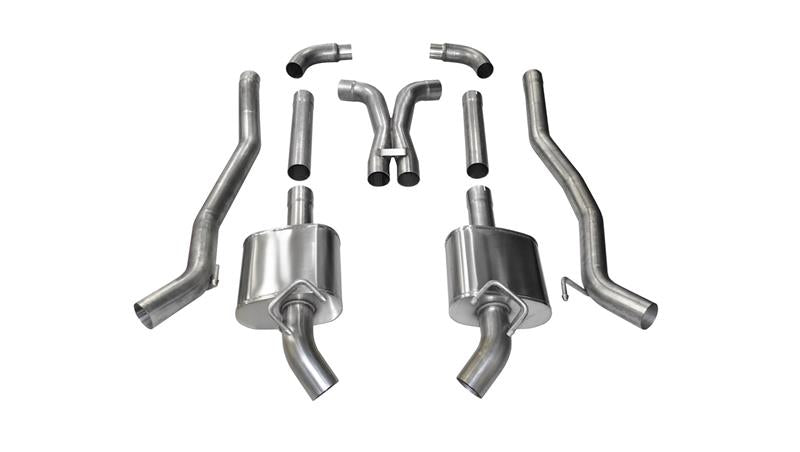 CORSA Performance Corsa 2011-2013 Chevrolet Camaro SS 6.2L V8 Manual Xtreme 3in Cat-Back (No Tips Uses Factory Bezels)