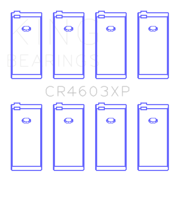 King Engine Bearings Peugeot 1.8L EW7J4/XU7JP4 (Size STD) Performance Rod Bearing Set