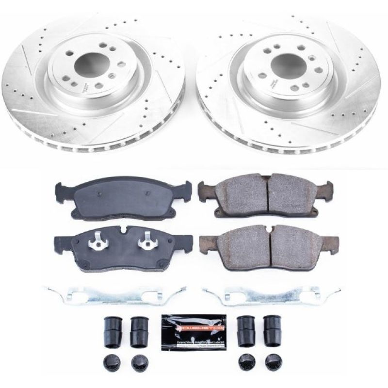 PowerStop Power Stop 13-16 Mercedes-Benz GL350 Front Z23 Evolution Sport Brake Kit