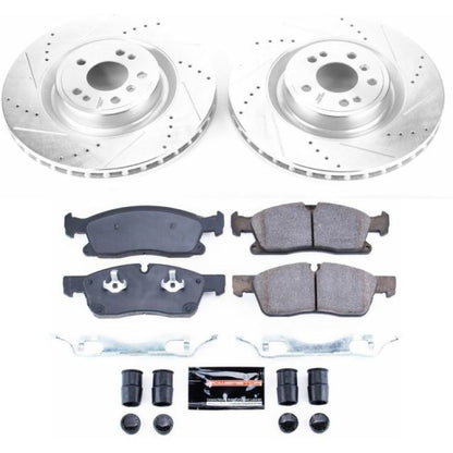 PowerStop Power Stop 13-16 Mercedes-Benz GL350 Front Z23 Evolution Sport Brake Kit