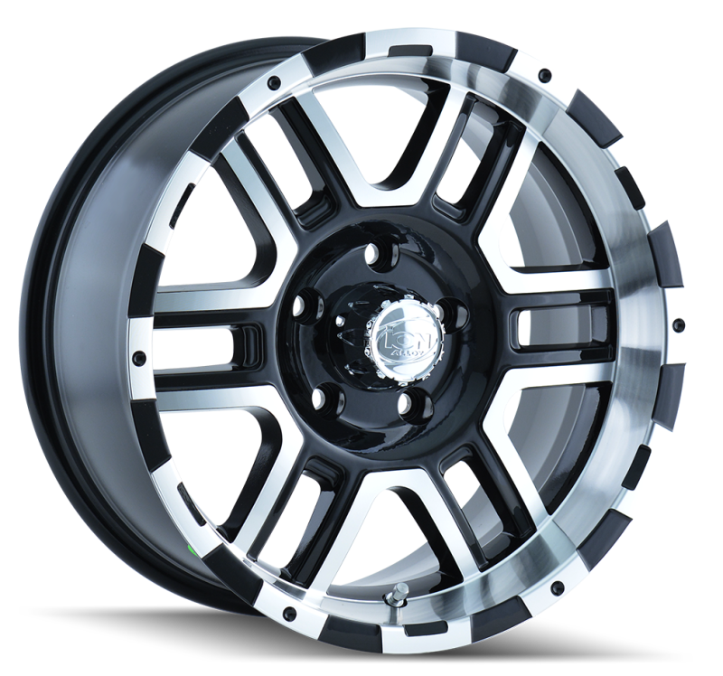 ION Wheels ION Type 179 18x9 / 6x139.7 BP / 12mm Offset / 106mm Hub Black/Machined Wheel