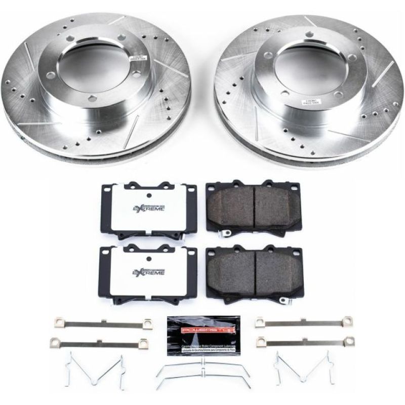 PowerStop Power Stop 98-07 Lexus LX470 Front Z36 Truck & Tow Brake Kit