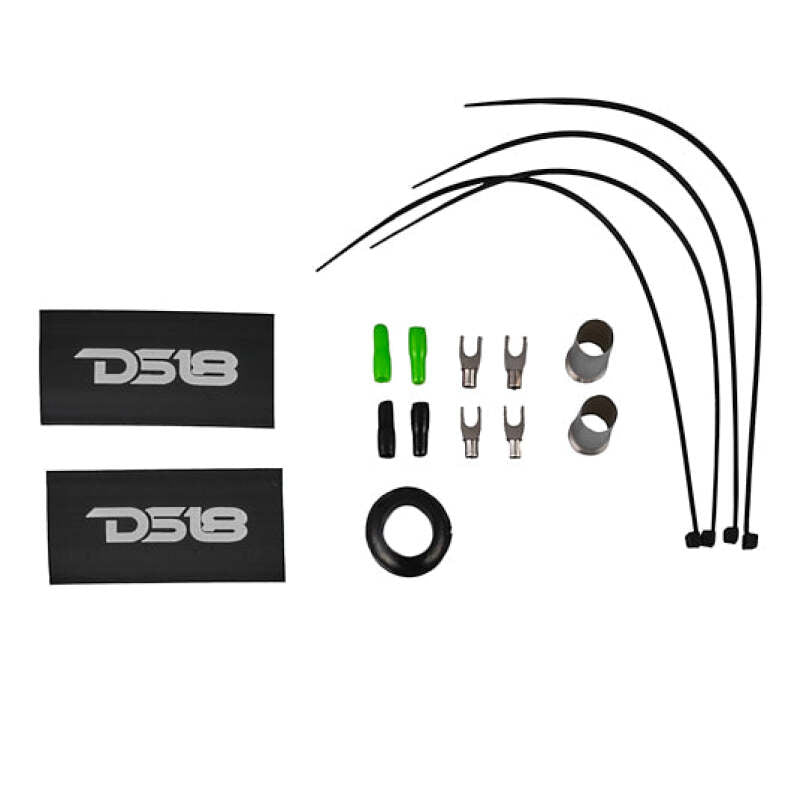 DS18 0-GA Amplifier Install Kit Advance- Green