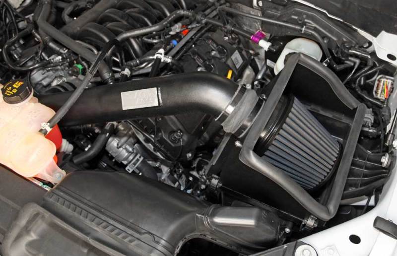 K&N Engineering K&N 2015 Ford F150 5.0L V8 Blackhawk Performance Intake Kit