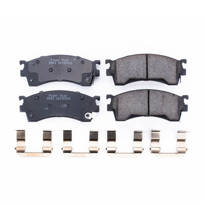 PowerStop Power Stop 93-97 Ford Probe Front Z17 Evolution Ceramic Brake Pads w/Hardware