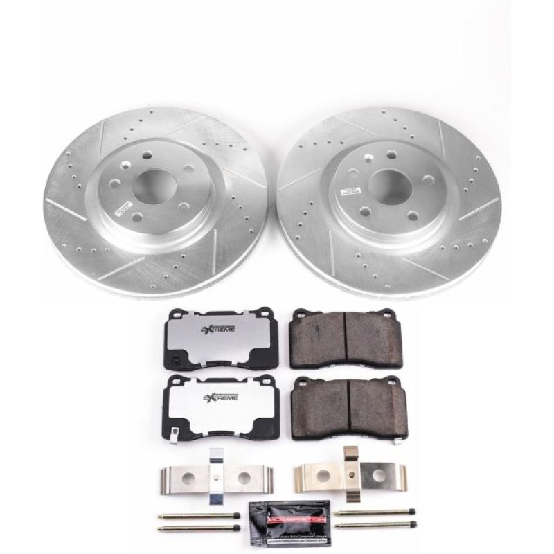 PowerStop Power Stop 14-17 Buick Regal Front Z26 Street Warrior Brake Kit